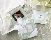 Photo Coaster Favors - Good Wishes