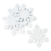 Iridescent Snowflakes