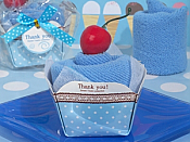 Blueberry Cupcake Towel Favor