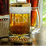 Personalized 25 oz. Gold Rimmed Sports Mug
